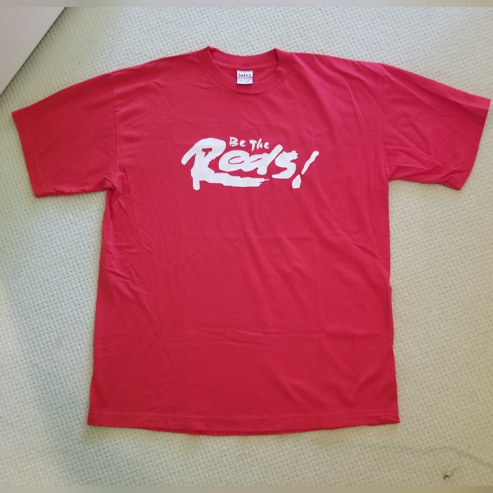 ***Relisted*NWOT Intex red "Be The Reds" s/s t-shirt S. Korea World Cup 2002 XL.